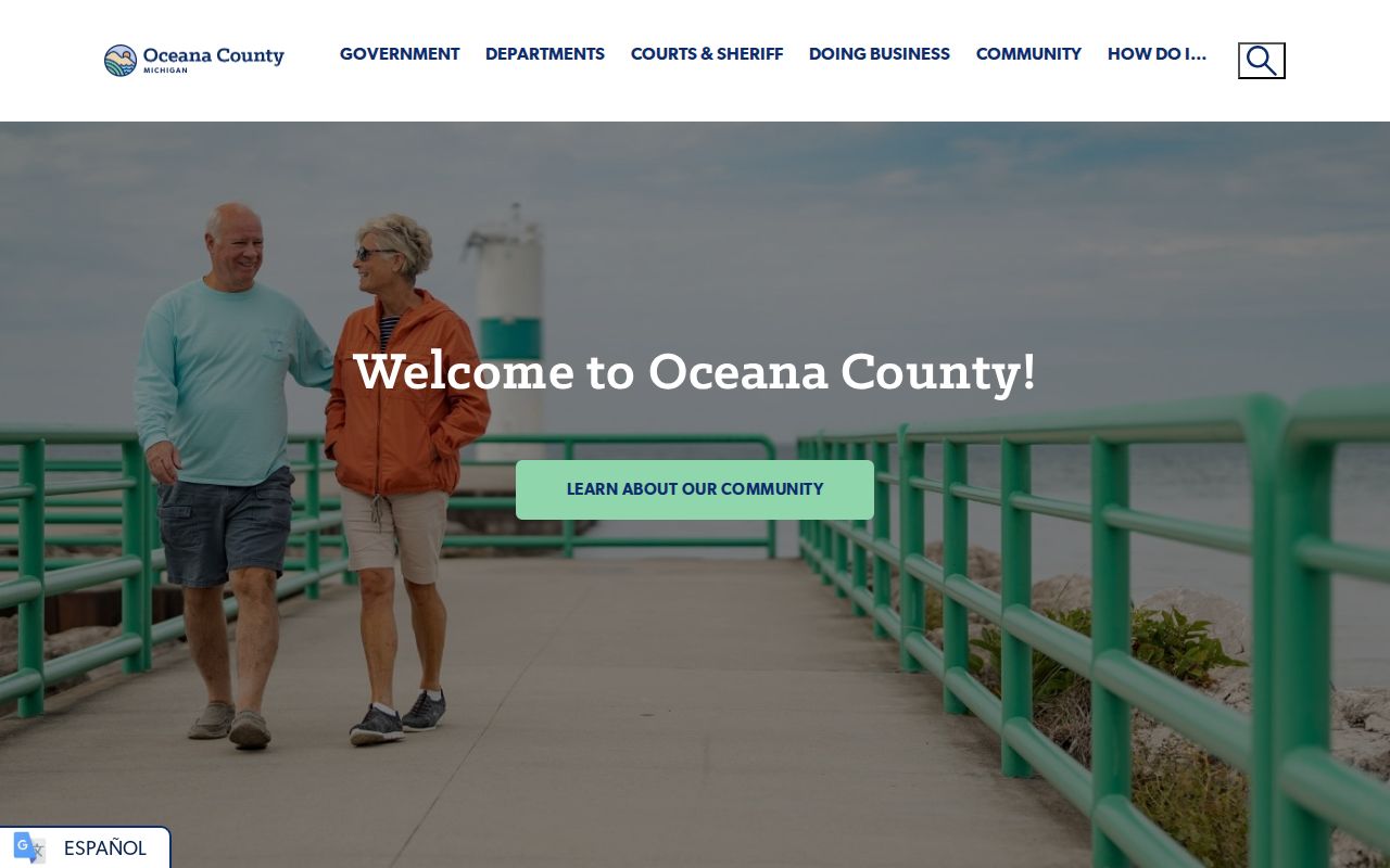 Oceana County criminal history department directory
